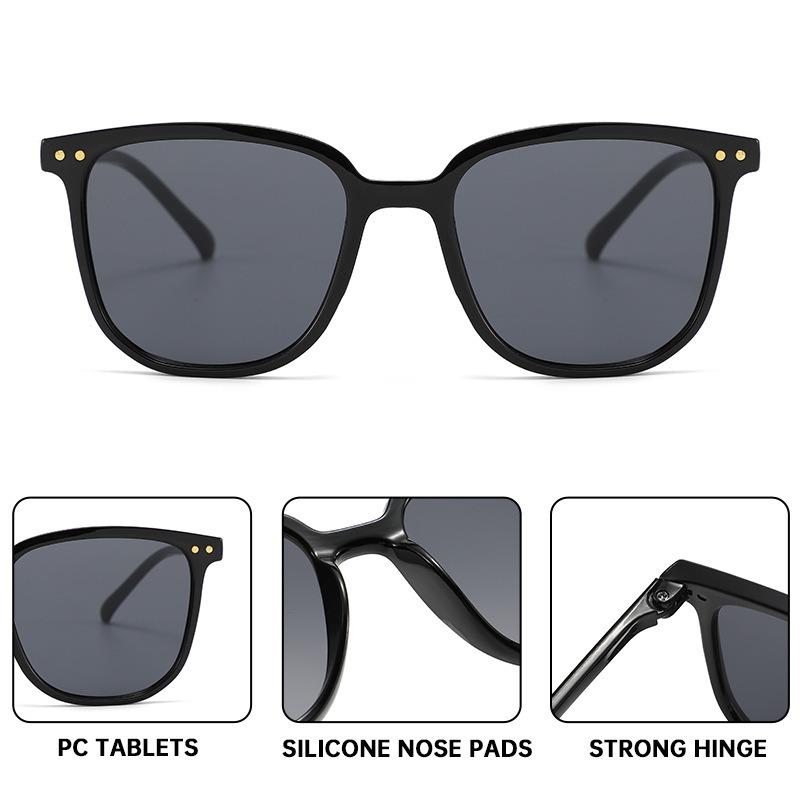 New Rectangle Vintage Sunglasses Fashion Design Retro Sun Glasses Female Lady Eyeglass Cat Eye Casual Goggles Uv400 Glasses