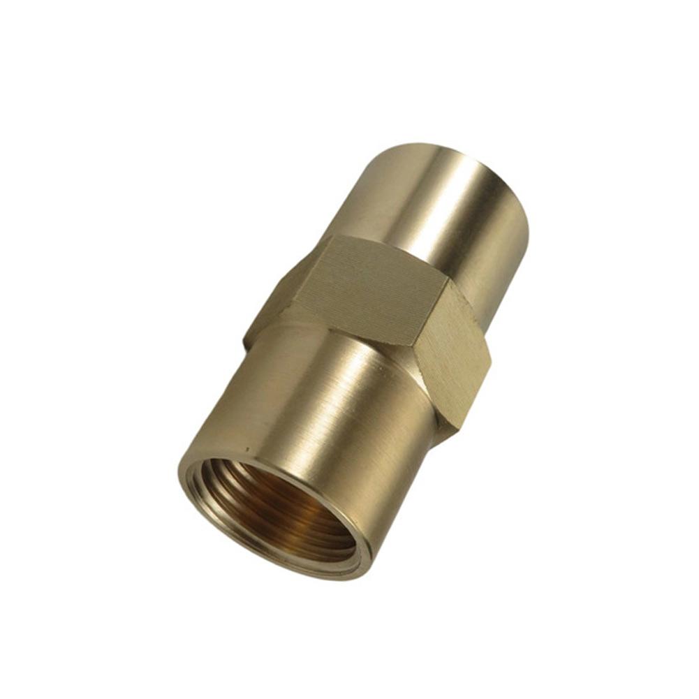 

For Copper Tubing Threaded Connector Brass Nipple Reducer Precision Threads Leak-resistant Seal Brass Construction