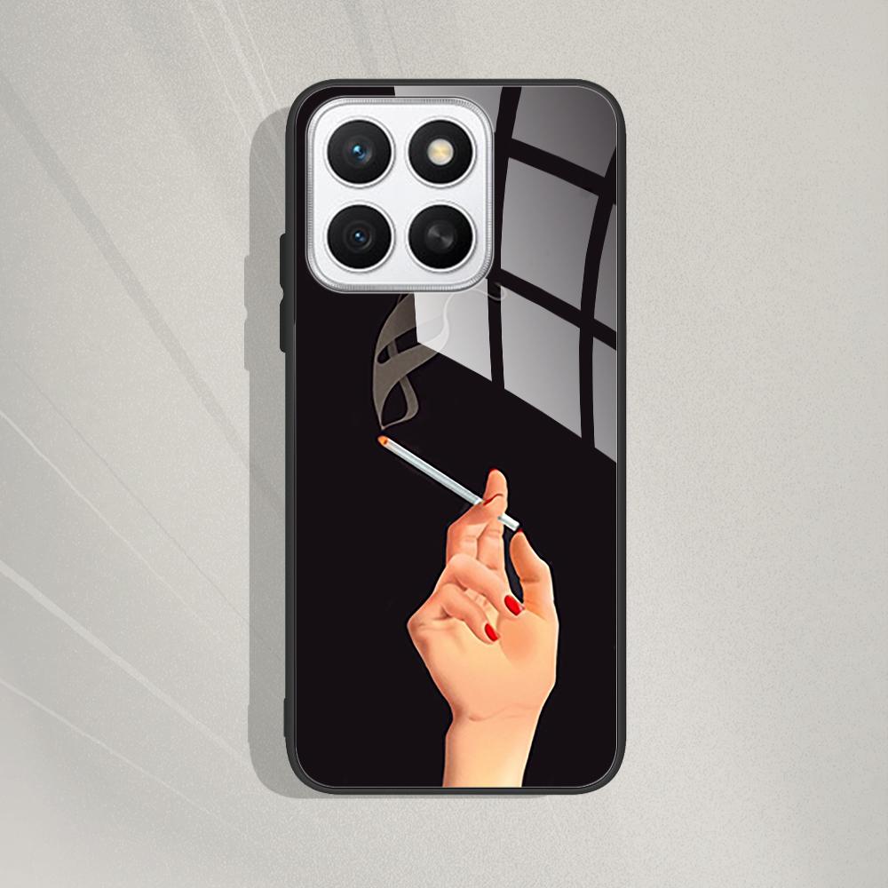 For Honor X8c Case Cover Tempered Glass Case Hard Coque Bumper Case For Honor X8C HonorX8c X 8 C Fundas Protect Cartoon Cover