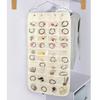 Double sided Jewelry Organizer Storage Bag Closet Rings Earring Necklace Bracelet Organizer Hanging Jewelry Holder