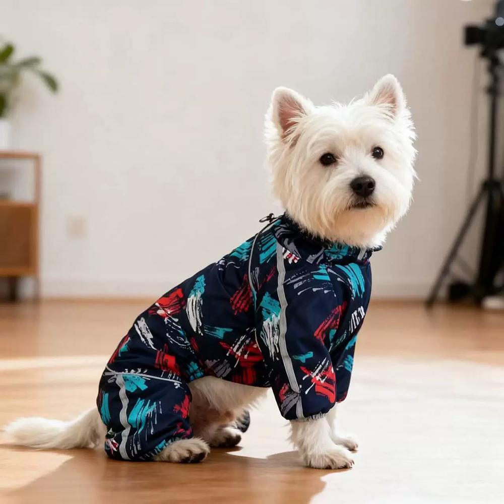 Winter Warm Male Female Dog Jumpsuit for Small Dogs Puppy Pomeranian Poodle Rompers Waterproof Pet Overalls Mascotas Clothes