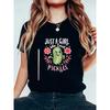 T-shirt da donna con stampa grafica per estate e primavera, top casual a maniche corte con scollo rotondo