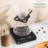 Professional Coffee Scale Digital 0.1g Precision Timer USB Rechargeable 3kg Max LED Screen for Espresso Kitchen Brewing