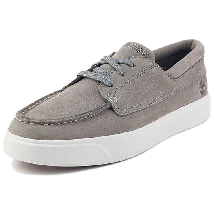 Timberland Emerson Street Comfortable Soft Thin Sole Slip Resistant Shock Absorbing Wear Resistant Low Top Sneakers Men sneakers Gray A6C92EL8