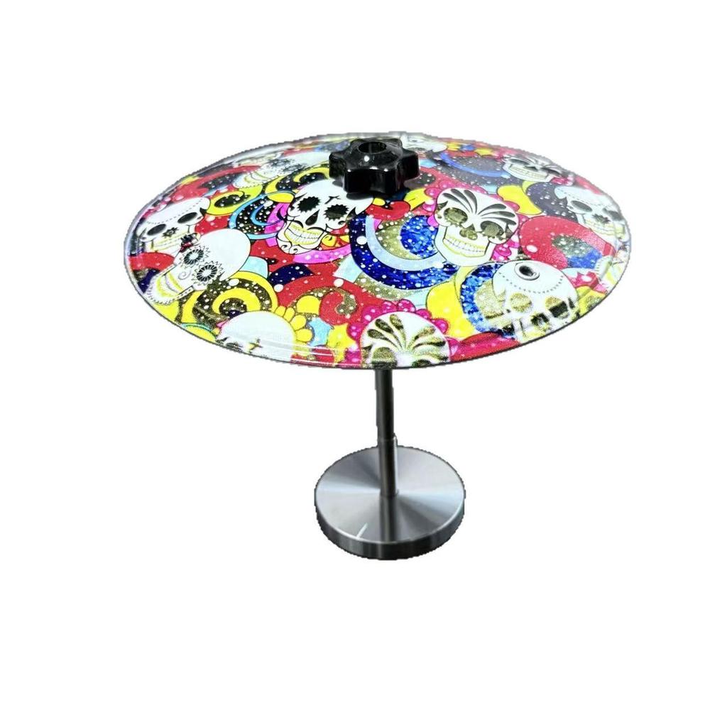 Compact Air Vent Mini Drum Cymbal for Desktop Collision