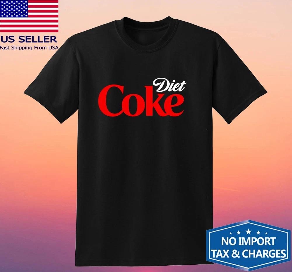 DIET COKE Soda Soft Drink Men s Black Size S-5XL S