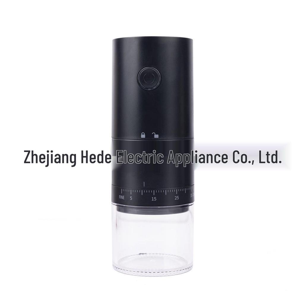Portable USB Rechargeable Electric Coffee Grinder for Home Use