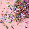 30g Mixed Style & Color Glass Rice Tube Beads for DIY Bracelets, Rings & Embroidery