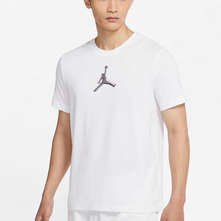 Jordan Set-in Sleeve T-Shirt Men's White CZ8088-100