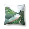 Landscape Oil Painting Printed Pillow Case Home Bedroom Room Decoration Office Seat Living Room Sofa Cushion Cover 45x45cm