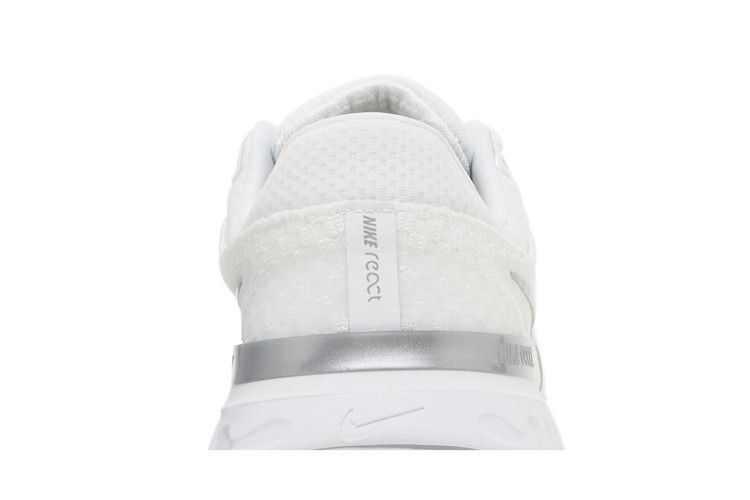 Nike Wmns React Infinity Run Flyknit 3 'White Metallic Silver'