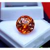 Natural Padparadscha Sapphire 10 Ct Round Cut Beautiful Loose Gemstone