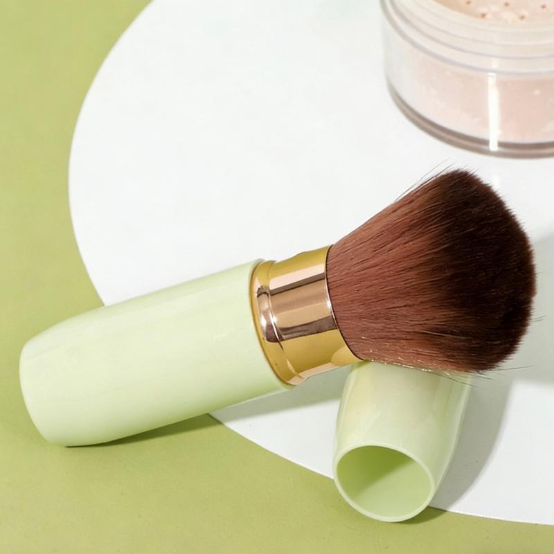 1/3/5 Stück Tragbar Neuankunft Ausziehbarer Make-up-Pinsel Reise Größe Puder Rouge Pinsel Einzelstück Kosmetikwerkzeug für Schönheit