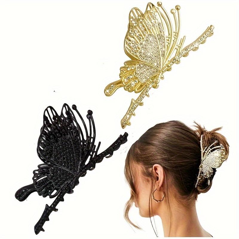 

1pc tassel metal clip for women, high-end shark clip, new hair claw design