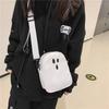 Carto Messenger Bag for Women Youth Sling Shoulder Crossbody Bags Cute Girls Canvas Bag Kawaii Harajuku Casual Female Handbags