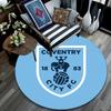 Coventry City Pattern Round rug,Carpet Rug for Living Room Bedroom Playroom ,Non-slip Floor Mat,Holiday Gifts and Birthday Gifts.