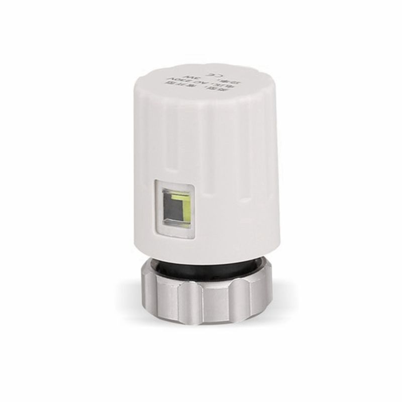 AEE4-230V Normally Open Actuator Driven Head, M30 X 1.5Mm Electric Floor Heating TRV Constant Temperature Radiator