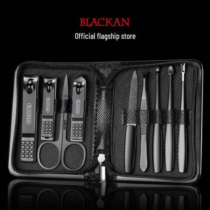 High-End German Stainless Steel Manicure Set: Multi-functional Nail Clippers & Beauty Care Tools