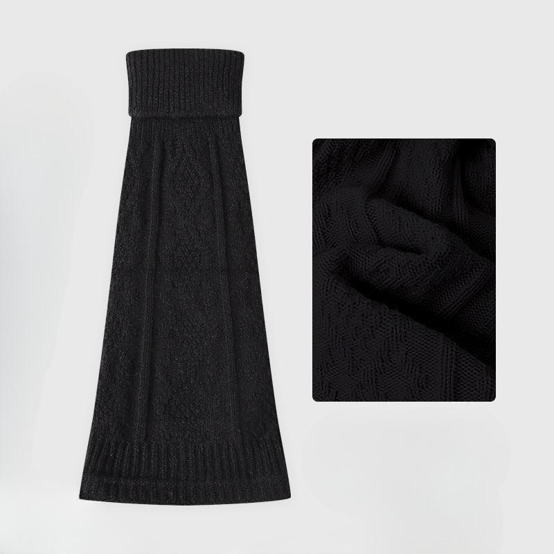 Knitted Socks for Women To Keep Warm and Versatile In Autumn and Winter. Pile-up Socks, Lolita Leg Covers, Diamond-shaped Socks