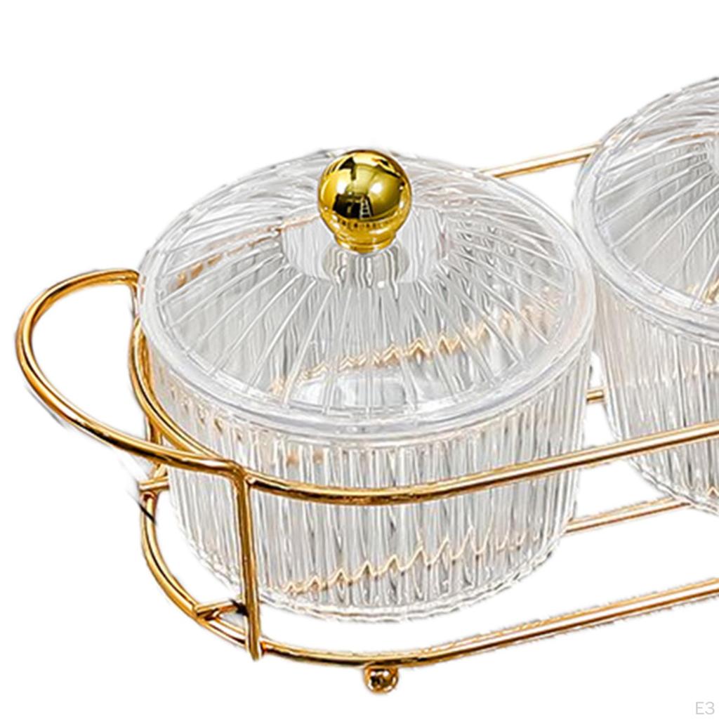 Tray Decoration Serving Container Condiment Food Storage for Picnic