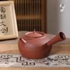 Bollitore con infusore da tè in argilla Set teiera in ceramica per bollire Teiera Zen fatta a mano Scalda teiera Teaware portatile in ceramica