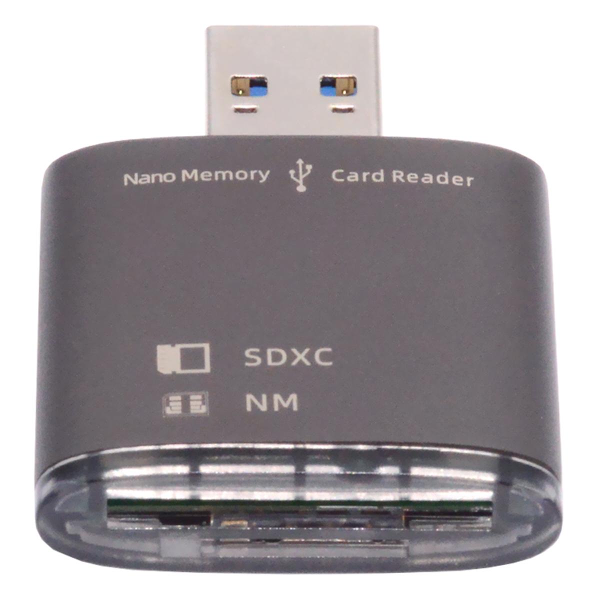 

U3-061 USB 3.0 to NM Nano SD Card Reader Writer for Mate Serial Phone/Camera/Laptop Type A