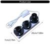 Retro Wall Light Switch E27+E14+B22 Quick Plug In Test Lamp Holder for Home and Commercial Use 10A 220V