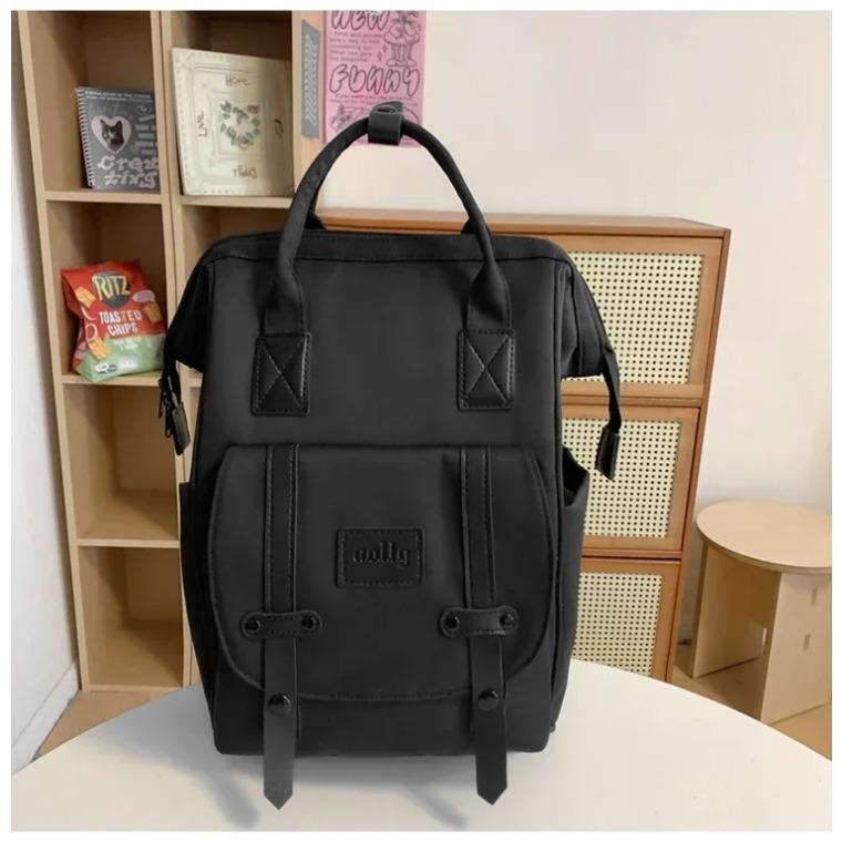 

Нейлоновые женские рюкзаки на молнии, большой емкости, повседневные и простые, однотонные, высокого качества, для матери и ребенка, новый модный стиль