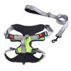 Dog chain dog leash pet leash chest back clothing dog strap chest strap adjustable reflective chest back
