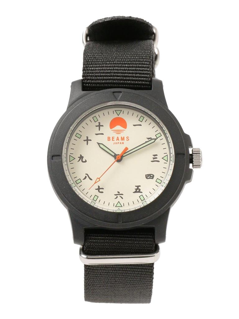 Watch BJ Chinese numeral watch SP BLACK FREE [BEAMS JAPAN]