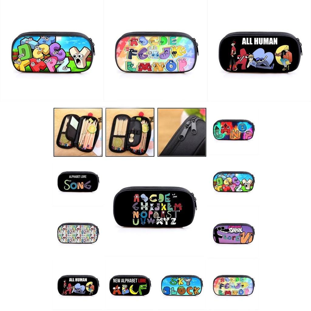 Alphabet Lore Pencil Case Large Capacity Pouch Bag For Students Gift