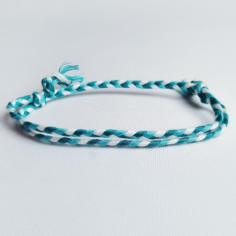 Newins Colorful Retro Handmade Woven Bracelet