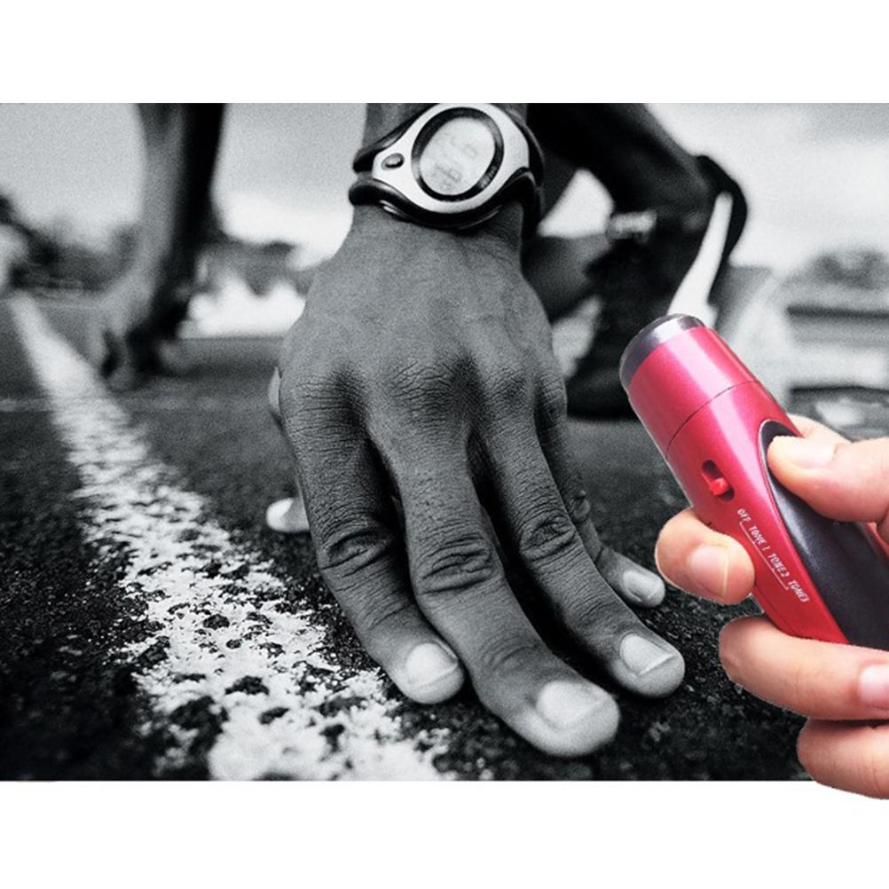 

Профессиональный трехтональный электронный свисток для судьи, пластиковый свисток для выживания на открытом воздухе чёрный