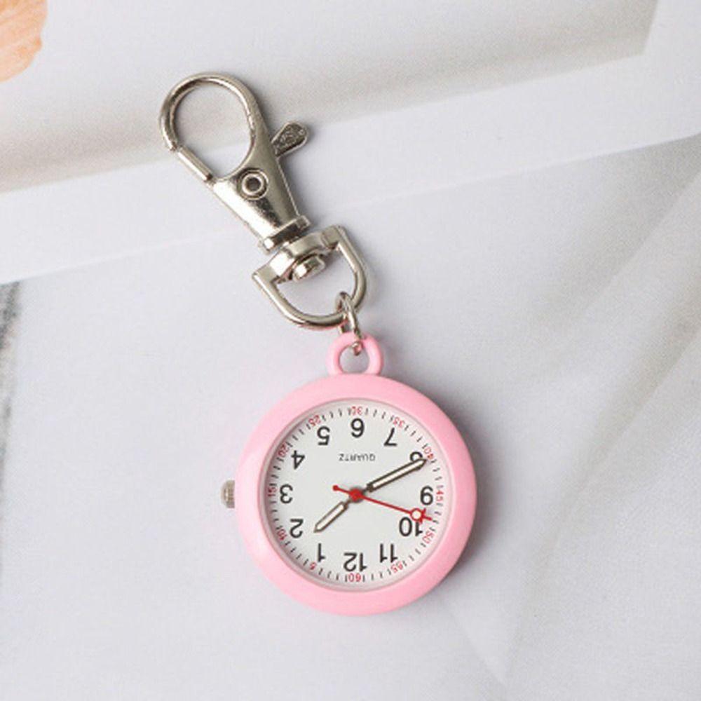 Luminous LED Electronic Hanging Watch Digital Display Keychain Watch Portable Pocket Watch  School
