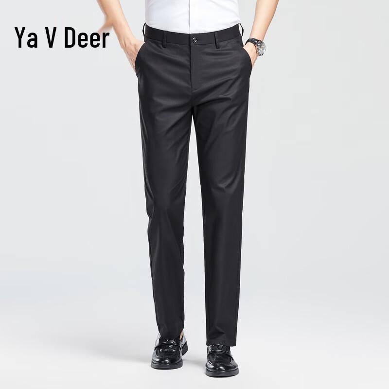 Yalu Men s Thin Breathable Straight Business Casual Pants 38