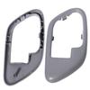 Interior Door Handle Trim Gray Pair Set For Chevy GMC Yukon C3500 C2500 Truck