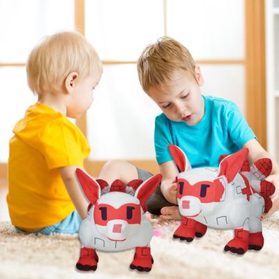 Garden Game Plush Toy Nine-Tailed Fox Inspired Stuffed Animal Soft Huggable Doll Collectible Gift for Game Fans Kids Adults