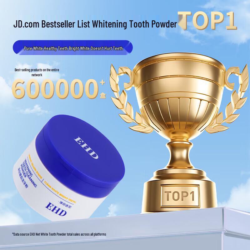 EHD Whitening and Fresh Breath Tooth Powder