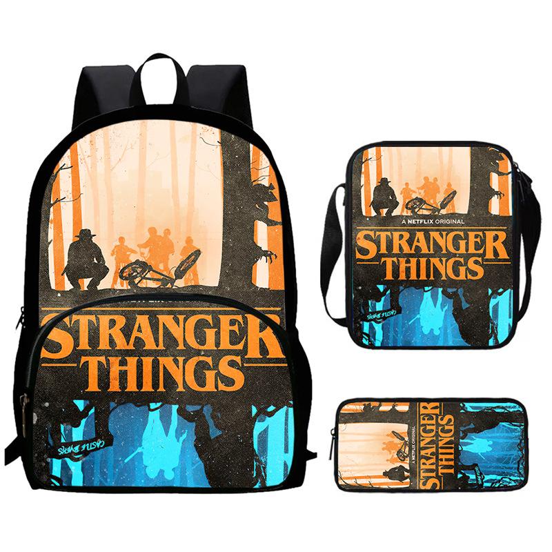 Monster Story Schoolbag High Definition Multi-Function Oxford Lightweight Backpack