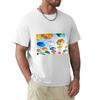 Umbrella Design Tshirt Cool Feeling Summer Tee Shirt