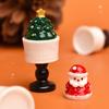 10Pcs Dollhouse Miniature Ice Cream Cup Play Doll House Miniaturas Home Decor Accessories Toy Pretend Play Toy