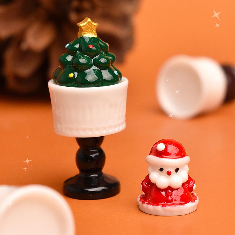 10Pcs Dollhouse Miniature Ice Cream Cup Play Doll House Miniaturas Home Decor Accessories Toy Pretend Play Toy