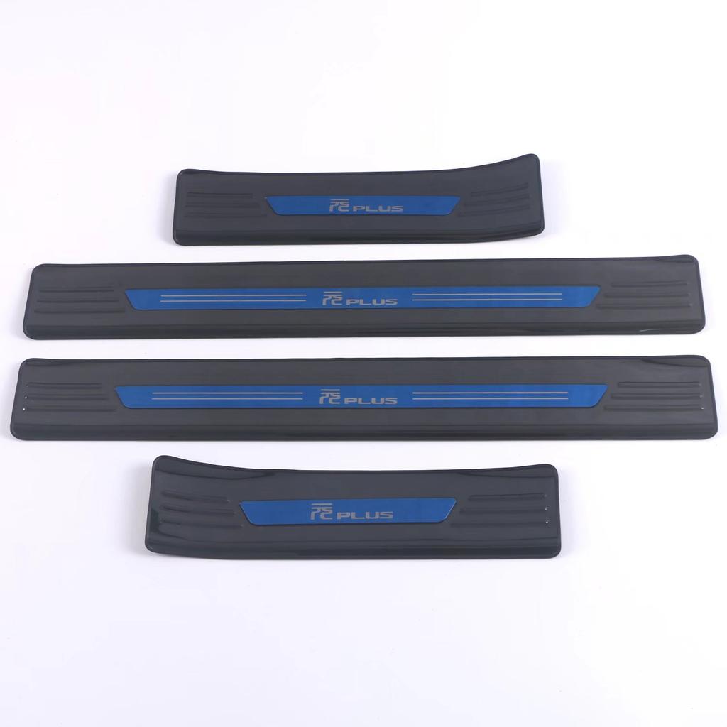 Applicable22Style BYD YuanplusStainless Steel Threshold Strip Welcome Pedal Back Fender Backup Tail Box
