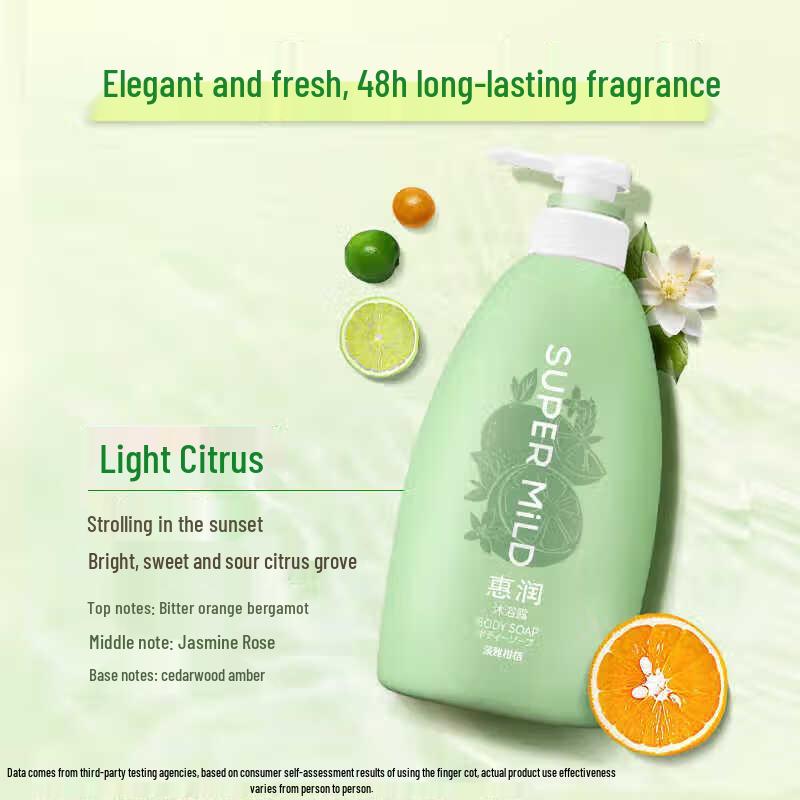SUPER MiLD Elegant Citrus & Fruit Scent Shower Gel Set