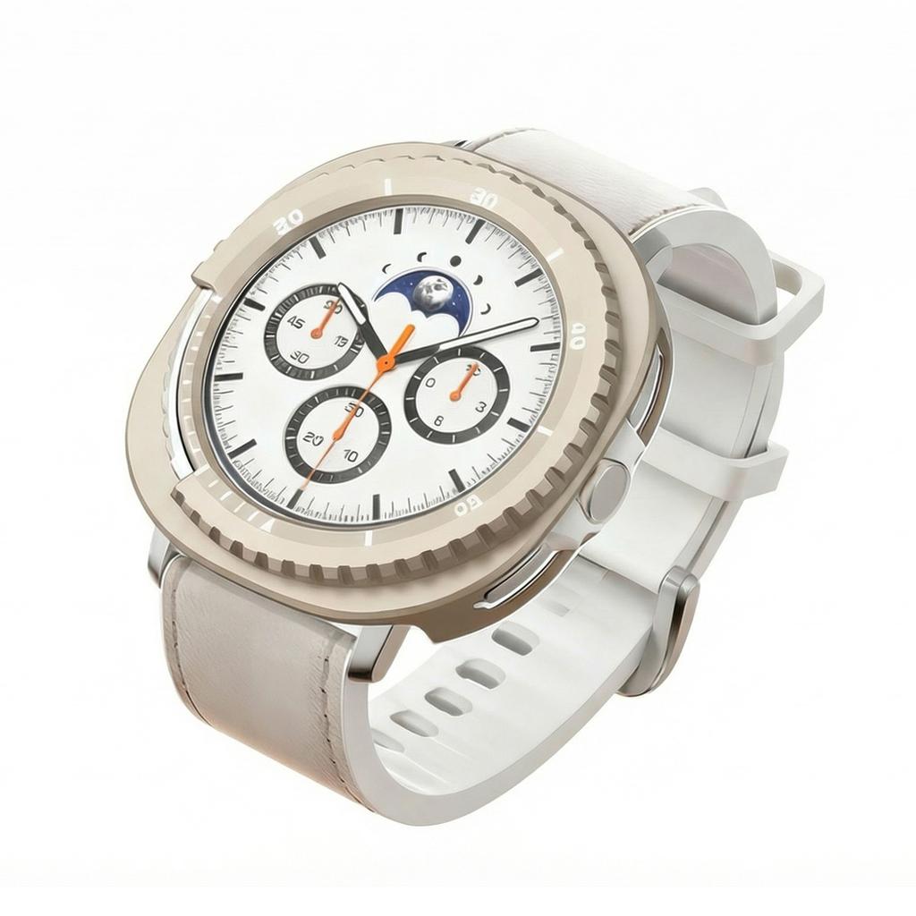 For Galaxy Watch8 Classic 46mm Watch Protective Shell Anti-Fall Metal Cover Protector Protective Hard Frame Gift for Friends