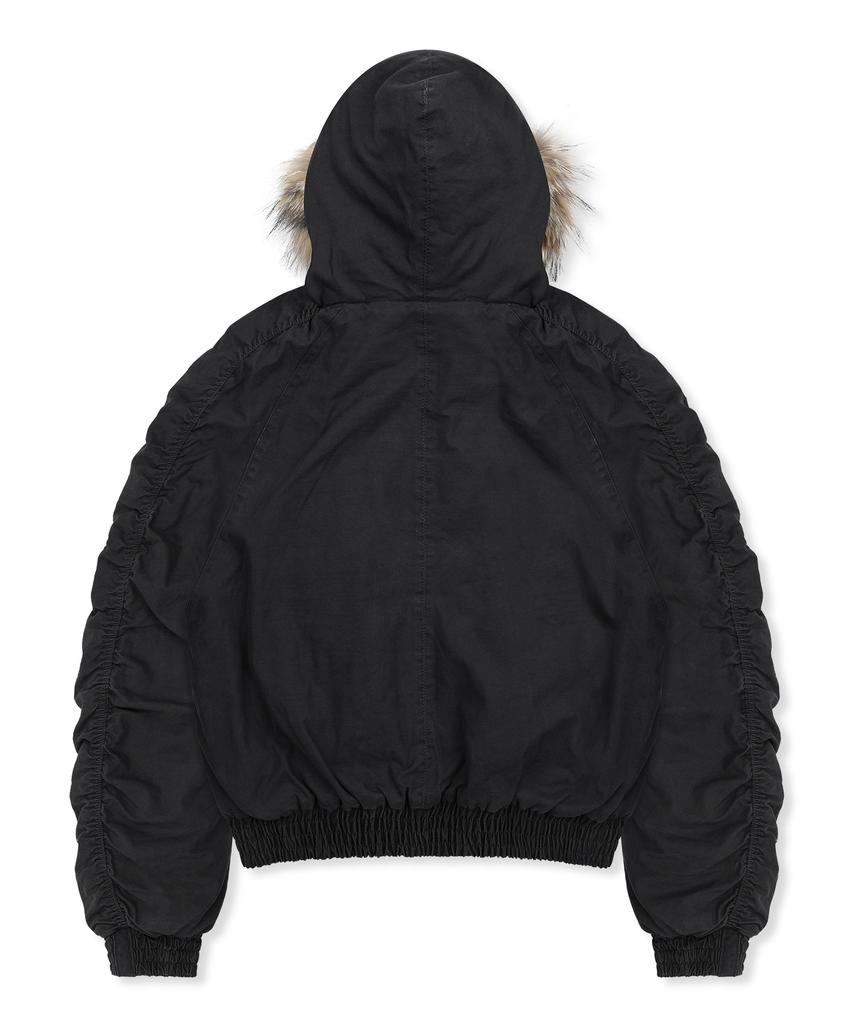 Glack Gj098 Rusty N2B Short Parka (Black)
