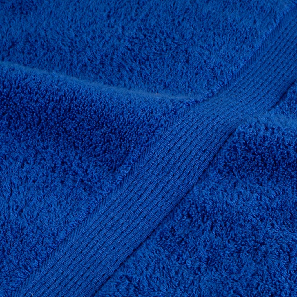 Premium Towels SOLUND 2 Pcs. Blue 100x200 cm 600 g m²