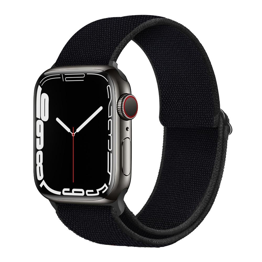 Für Nylon Loop Strap für Apple Watch Band 44mm 40mm 45mm 49mm 41mm 42mm 38mm 44 45 mm Armband iWatch Serie Ultra 8 7 6 5 4 SE Band