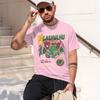 Retro Com Style Unisexs Tshirt Cthulhu Appears Pattern Summer Casual Wear For Horror Fans And Geek Gift 2026 New Model Shortslee
