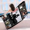 Movie S-Scarface Beach Towel Colorful Bath Towels For Girl Microfiber Quick Dry Custom Sand Free Beach Yoga Spa Gym Pool